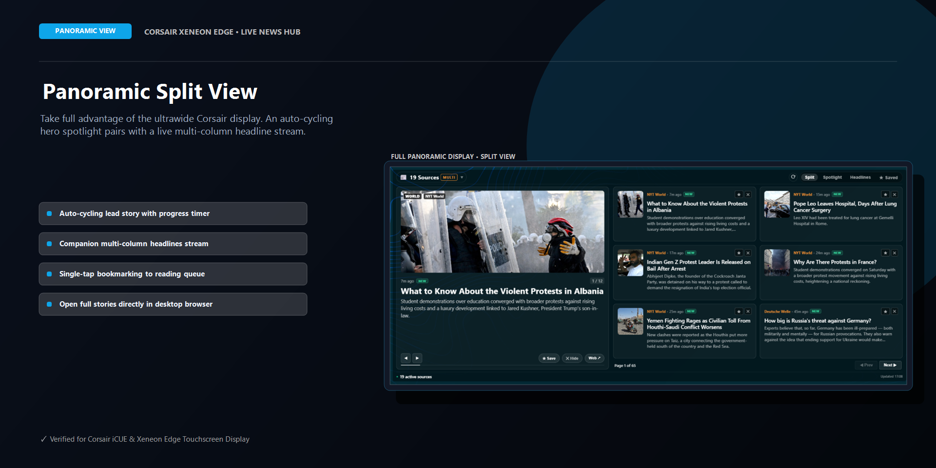 NewsReader screenshot 1